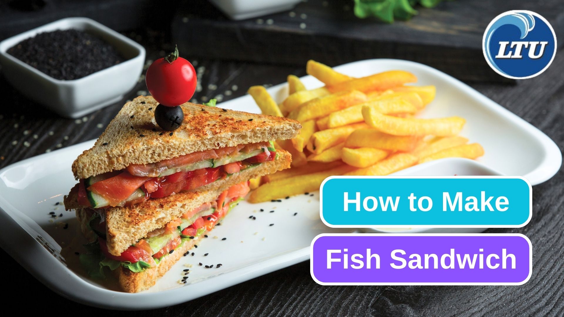 Great Lunch Idea! Fish Sandwich Recipe